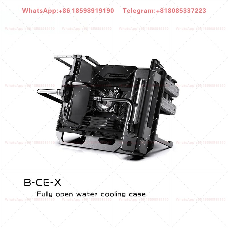 Aluminum Open Frame Test Bench Water Cooling - Bykski B-CE-X All Aluminum Open Frame