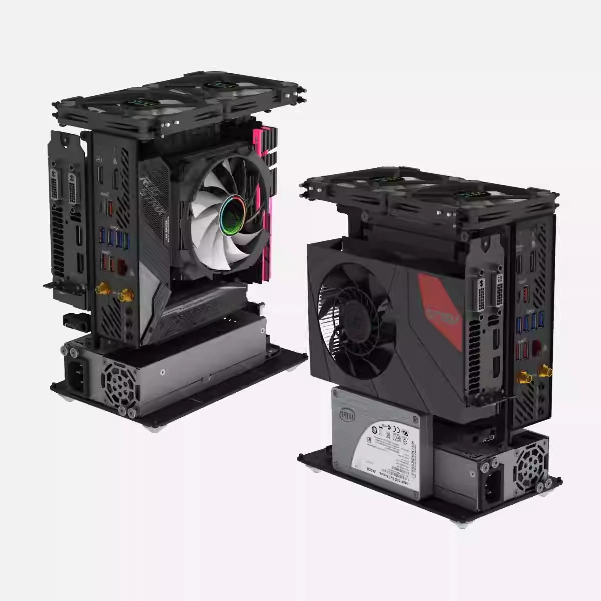 A4 Size Mini‑ITX Computer Chas - Sff Mini Itx Cnc Aluminum Chassis ulasan dan harga